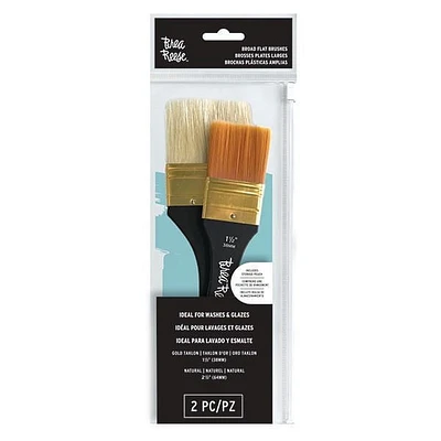 Brea Reese Ensemble de brosse plates larges 2pc