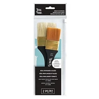 Brea Reese Ensemble de brosse plates larges 2pc