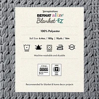 Bernat® Alize® Blanket-EZ™ Yarn, Polyester #7 Jumbo, 6.4oz/180g, 18 Yards