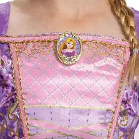 Costume classique de la princesse Disney Rapunzel de l’enfant