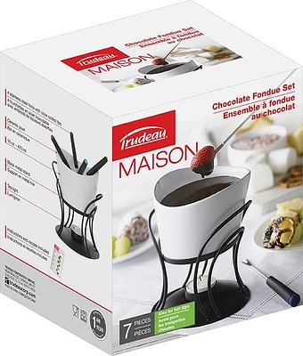 Ensemble à fondue au chocolat Revolo de Trudeau Maison