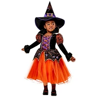 Costume de Sorcière Orange pour tout-petits