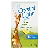 Crystal Light Singles, Iced Tea, 2.6g, 10 Packets