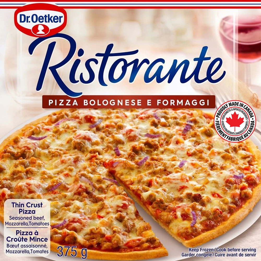 Ristorante Pizza Bolognese e Formaggi A Croute Mince 375 g