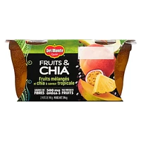 Del Monte® Fruit & Chia Mixed Fruit in Tropical Flavoured Chia