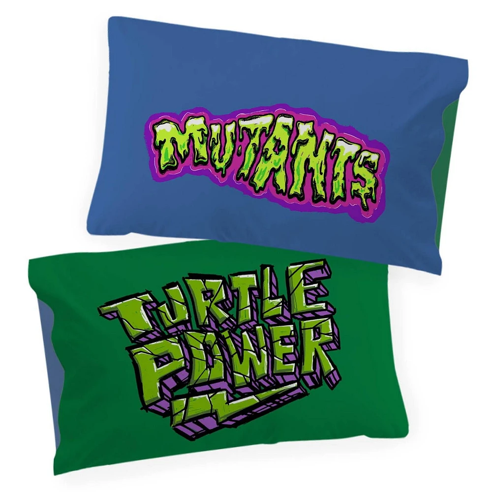 Les Tortues Ninja Ensemble de Draps 3-Pièces pour Lit 1 Place Pour Lit 1 Place