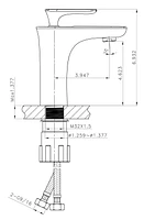 in. W Above Counter White Bathroom Vessel Sink Set For 1 Hole Right Faucet AI