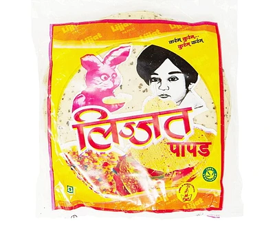 Lijjat Poivre Noir papad 200 g