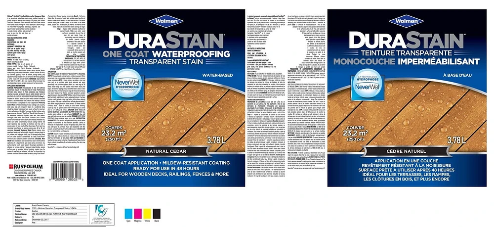 Wolman Durastain Transparent Stain