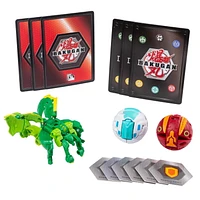 Bakugan, Starter Pack 3 personnages, Ventus Garganoid, Créatures transformables à collectionner, à partir de 6 ans