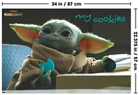 Star Wars: The Mandalorian Season 2 - The Child Cookies Wall Poster, 22.375" x 34"