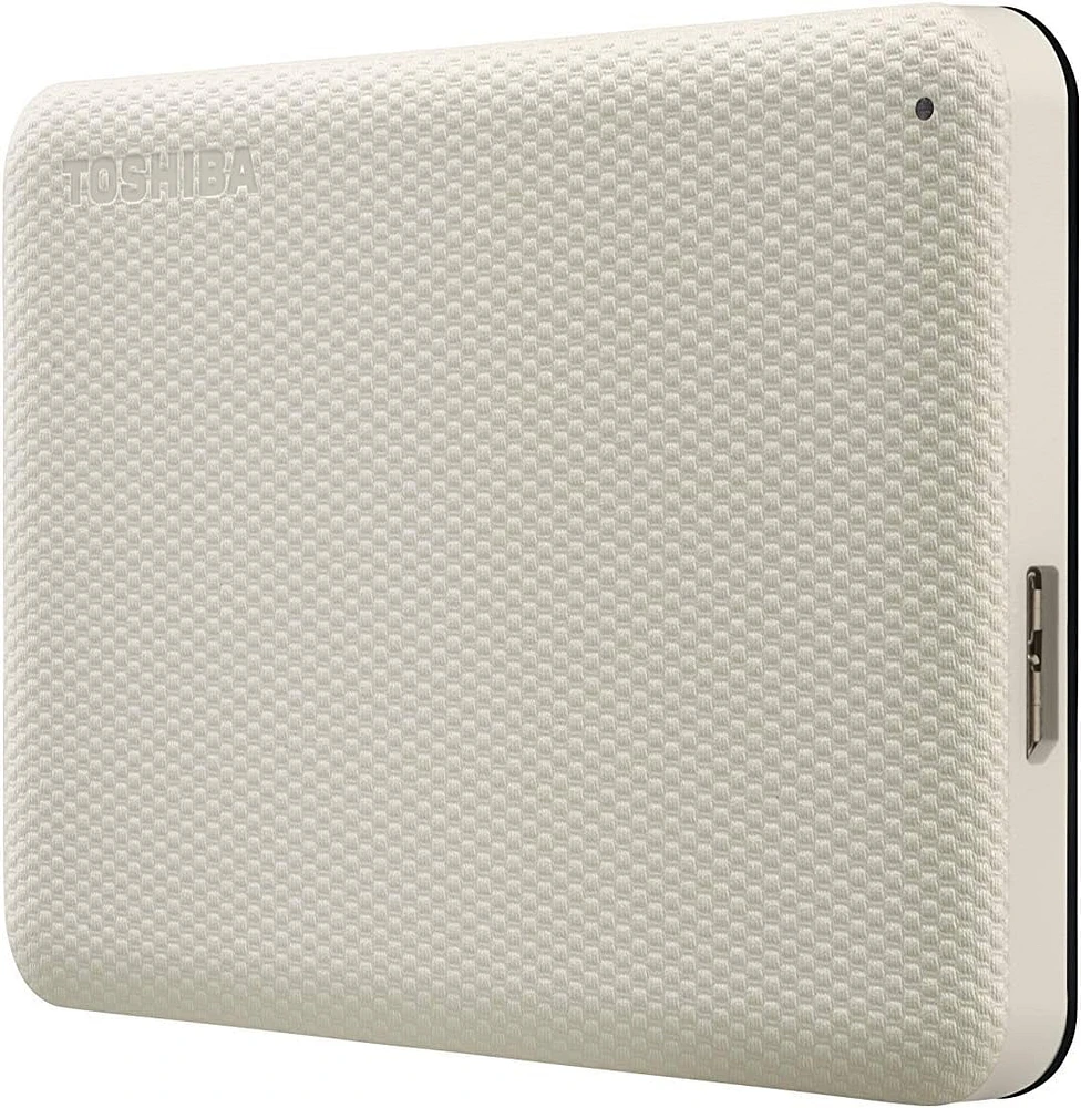 Disque dur externe portable Canvio Advance Plus - Blanc