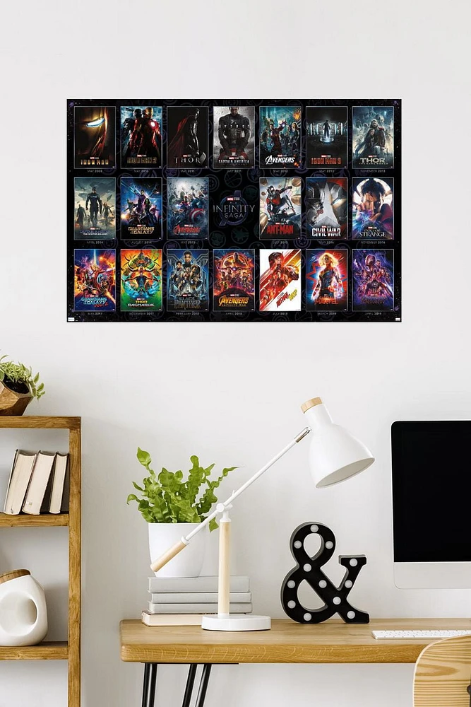 Marvel Avengers : La Saga Infinity - Grille d'une feuille