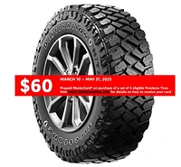 Firestone Destination MT2 LT265/75R16 E/10PLY WL tire