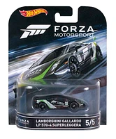 Hot Wheels Forza Motorsport Véhicule en métal moulé sous pression – Lamborghini Gallardo LP 570-4 Superleggera