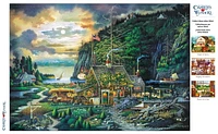 Buffalo Games Le puzzle Charles Wysocki Moonlight & Roses en 300 pièces