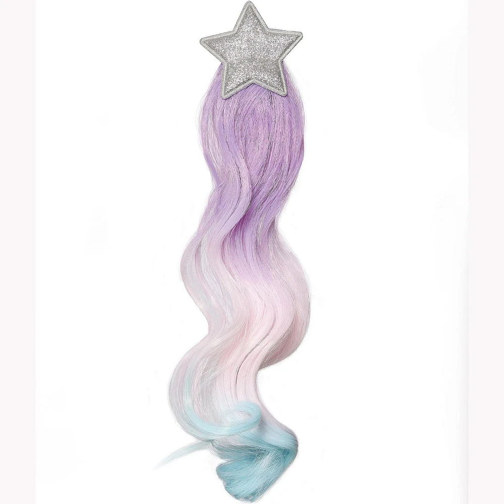 Filles Way To Celebrate Clip Extension Cheveux Etoile Pailleté Pastel