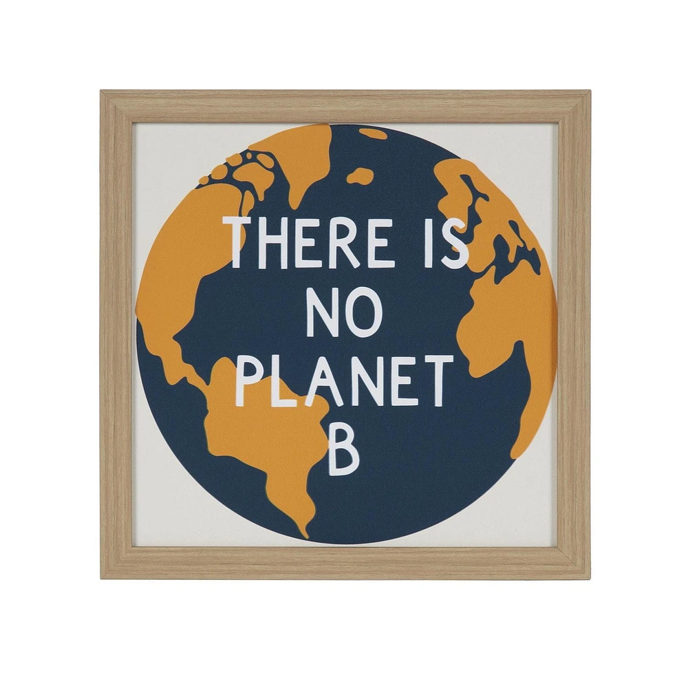 Tableau magnétique encadré "There is No Planet B" Hometrends