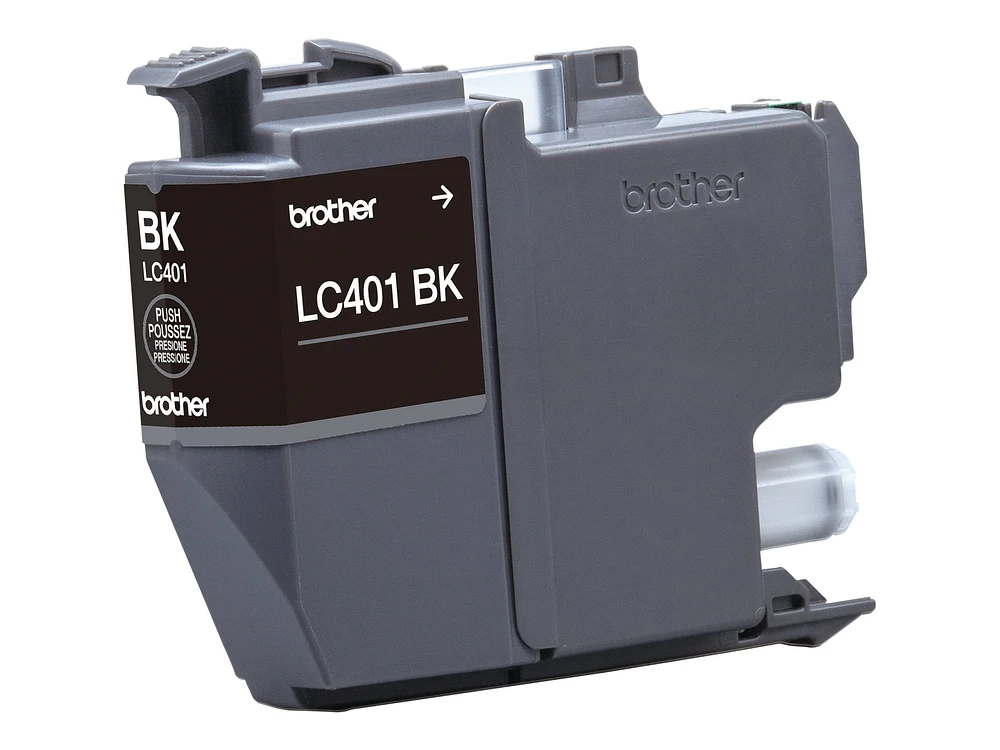 Brother Genuine LC401BKS Standard-Yield Black Ink Cartridge