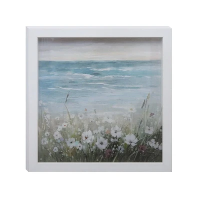 12x12 Framed Coastal Image