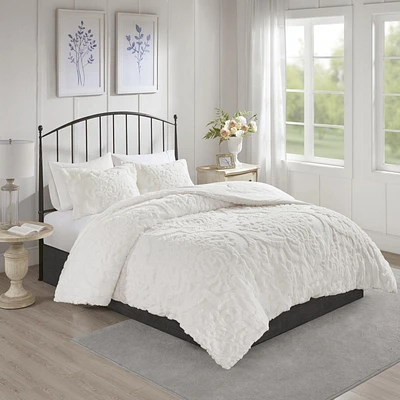 Home Essence Eugenia 3 Piece Tufted Cotton Comforter Set