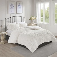 Home Essence Eugenia 3 Piece Tufted Cotton Comforter Set