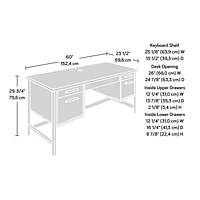 Sauder Briarbrook® Computer Desk, Barrel Oak, 430072