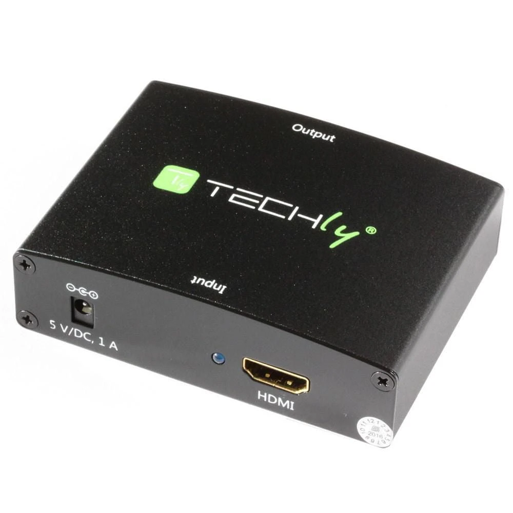 Techly Converter HDMI to VGA/ Audio Resolutions up to 1080p @ 50/60Hz