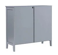 Grande armoire Ronan, gris