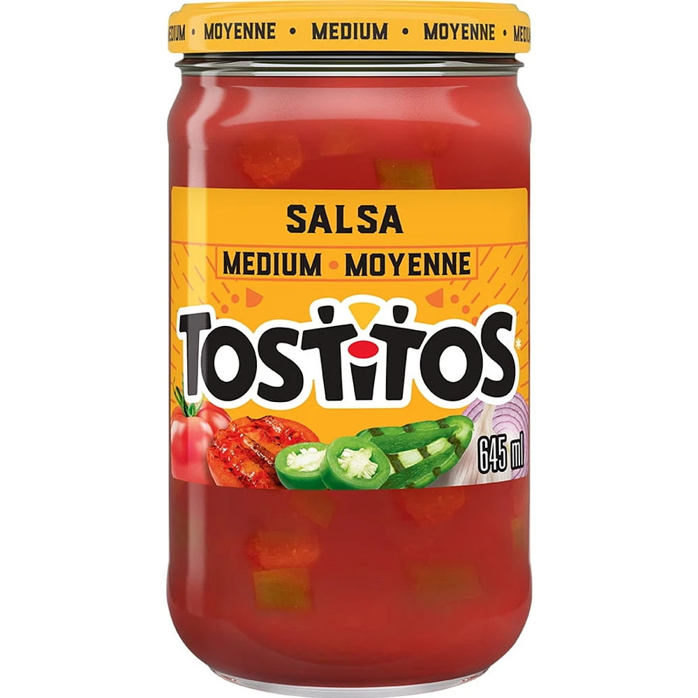 Tostitos salsa Moyenne. 645 ml.