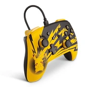 PowerA Pokémon Enhanced Wired Controller for Nintendo Switch – Pikachu Lightning, Nintendo Switch