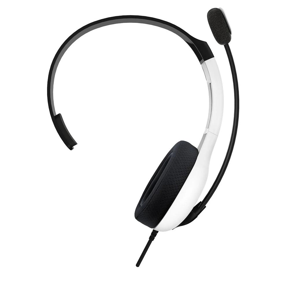 PDP Gaming LVL30 Wired Chat Headset: White