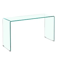 TABLE CONSOLE MOYENNE EN VERRE DE LA COLLECTION HEAVENLY