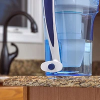Système de filtration de versement en pichet ZeroWater à 12 tasses avec Indicateur électronique TDS gratuit
