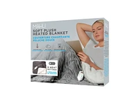 Mahli Soft Plush Heated Blanket