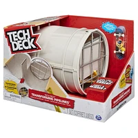 Tech Deck, Transforming Pipelines, Coffret de skatepark modulaire et fingerboard exclusif
