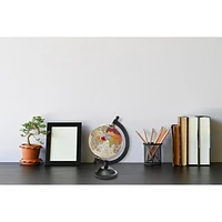 4" Decorative Ivory Globe With Stand