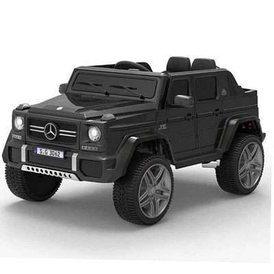 KidsVIP 12V - Mercedes Benz Maybach G650s 4WD - Licence officielle - Voiture à roulettes pour enfants et jeunes enfants