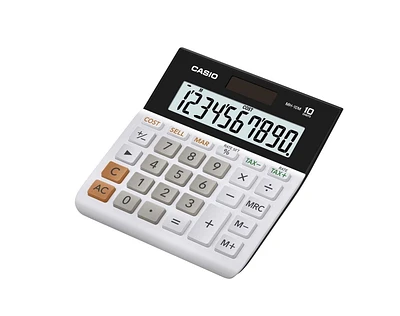 Calculatrice de bureau professionnelle CASIO® MH-10M 1 calculatrice, h 5,0" x l 5,5" x p 0,9"