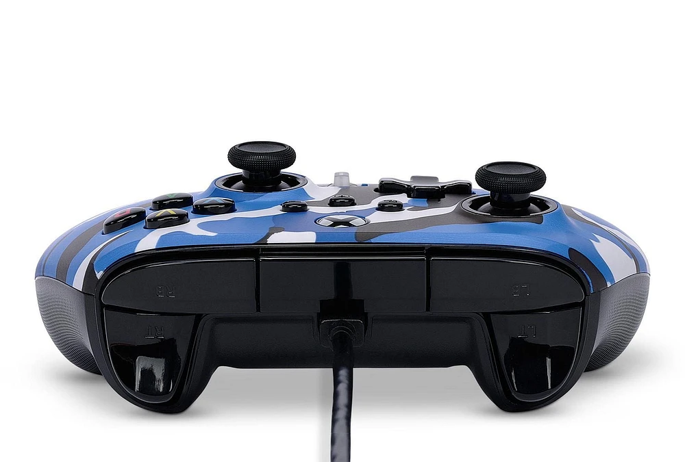 PowerA Enhanced Wired Controller for Xbox Series X|S - Blue Camo