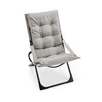 Chaise de patio pliante 2-en-1 Mainstays Coussins amovibles