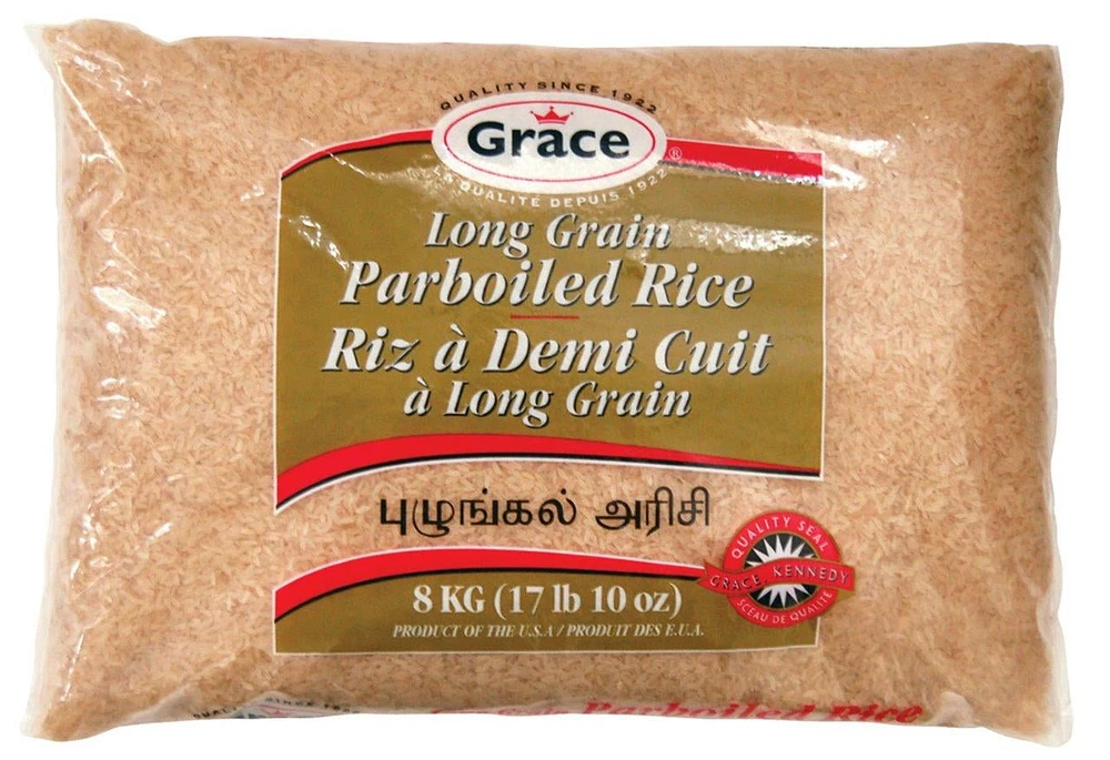 Riz à grains longs Grace, 8kg Sac Riz à grains longs Grace, 8kg Sac