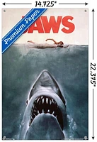 Jaws - One Sheet Wall Poster, 22.375" x 34"