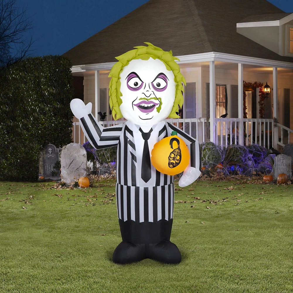 Airblown-Stylized Beetlejuice w/JOL-MD-WB (WMCA)