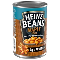 Heinz Maple Style Beans with Pure Quebec Maple Syrup, 398mL