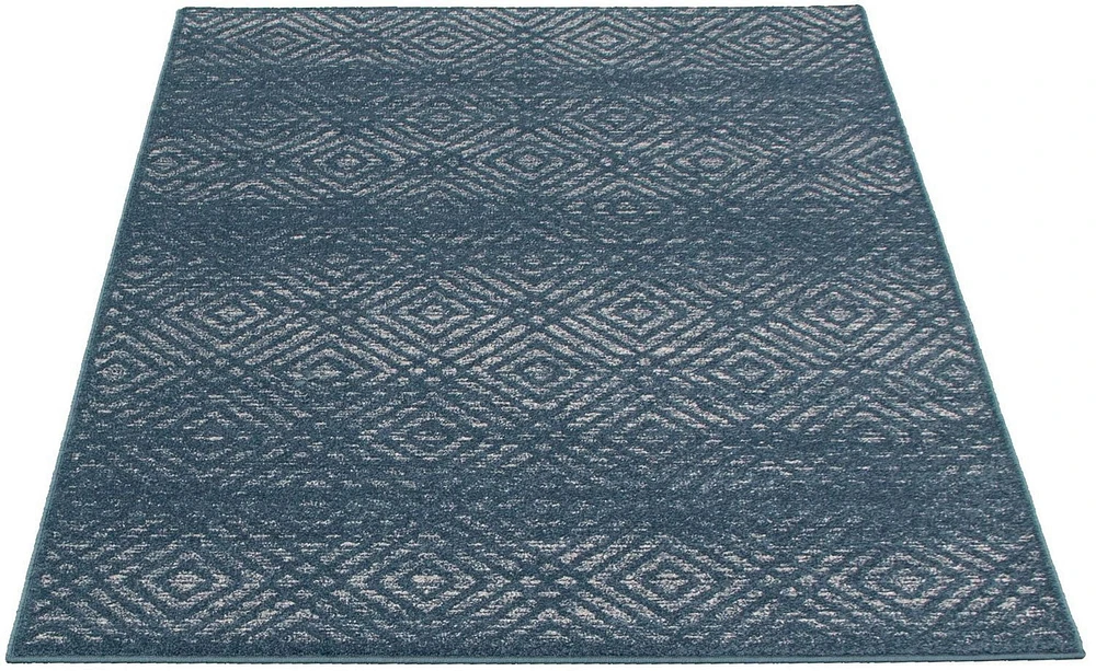 ECARPET Area Rug for Living Room, Geometric Indoor Carpet Ember Collection