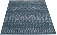 ECARPET Area Rug for Living Room, Geometric Indoor Carpet Ember Collection