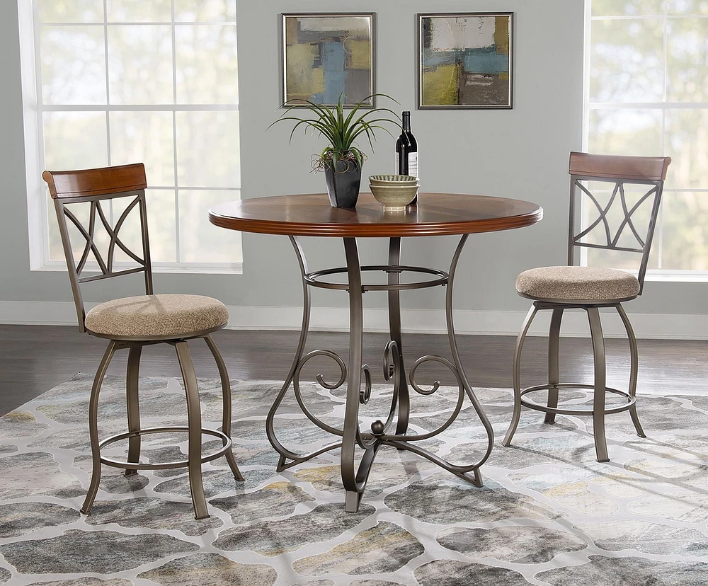 Montez Tabouret de Comptoir Pivotant