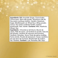 FERRERO ROCHER® Fine Hazelnut Milk Chocolate Gift Box, 12 Individually Wrapped Chocolates, 150g