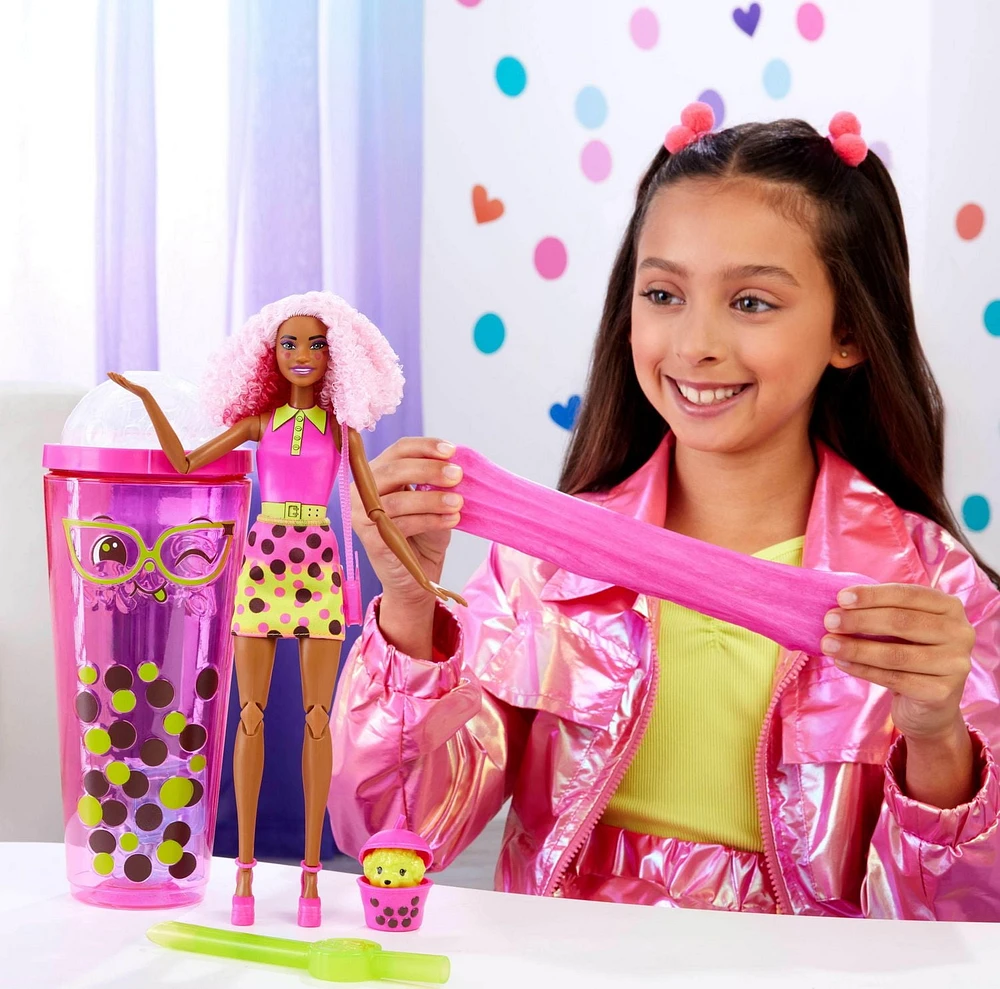 Barbie-Pop Reveal-Poupée parfumée série Boba Tea avec accessoires